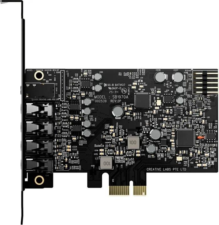 Actual product image Creative Soundkarte Sound Blaster Audigy FX Pro intern (PCI-E x1)