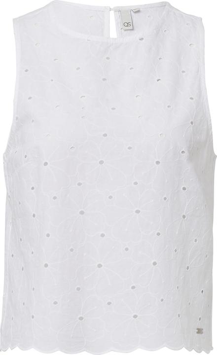 Produktbild S.Oliver Bluse Blusentop mit Lochstickerei (42)