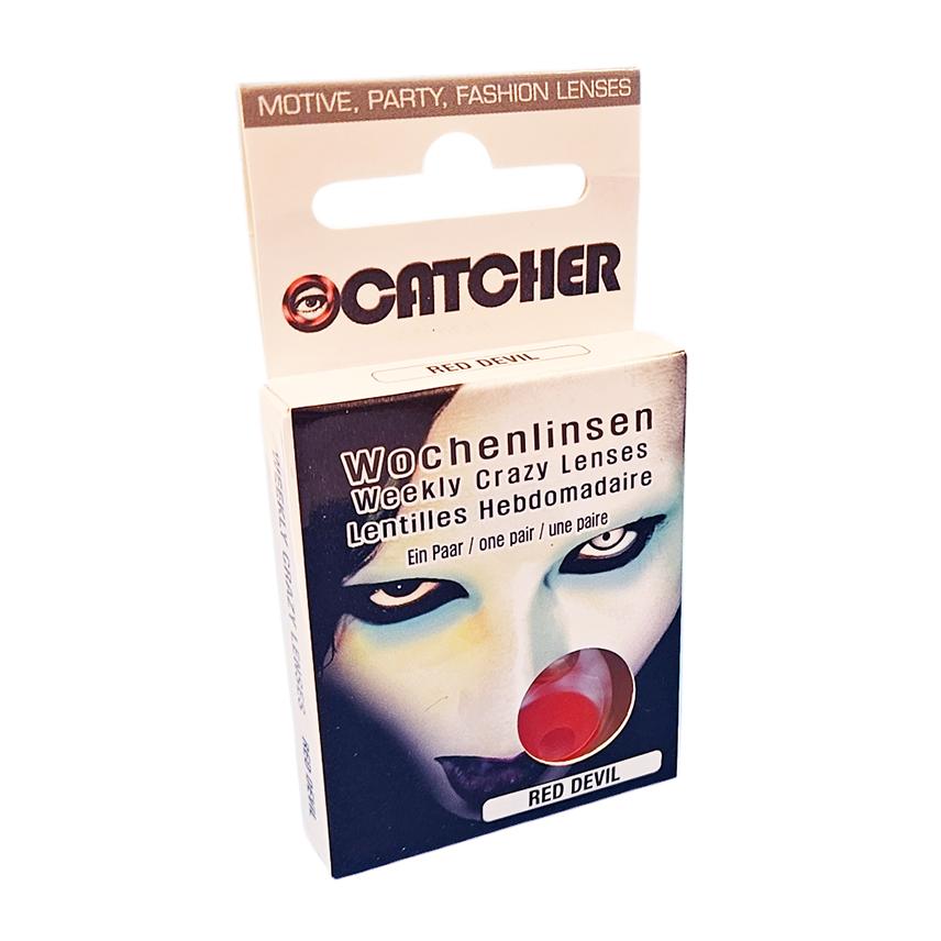 Joker, Herren, Brillen Zubehör, Lenses - Red Devil (1 Week) (90774), Rot