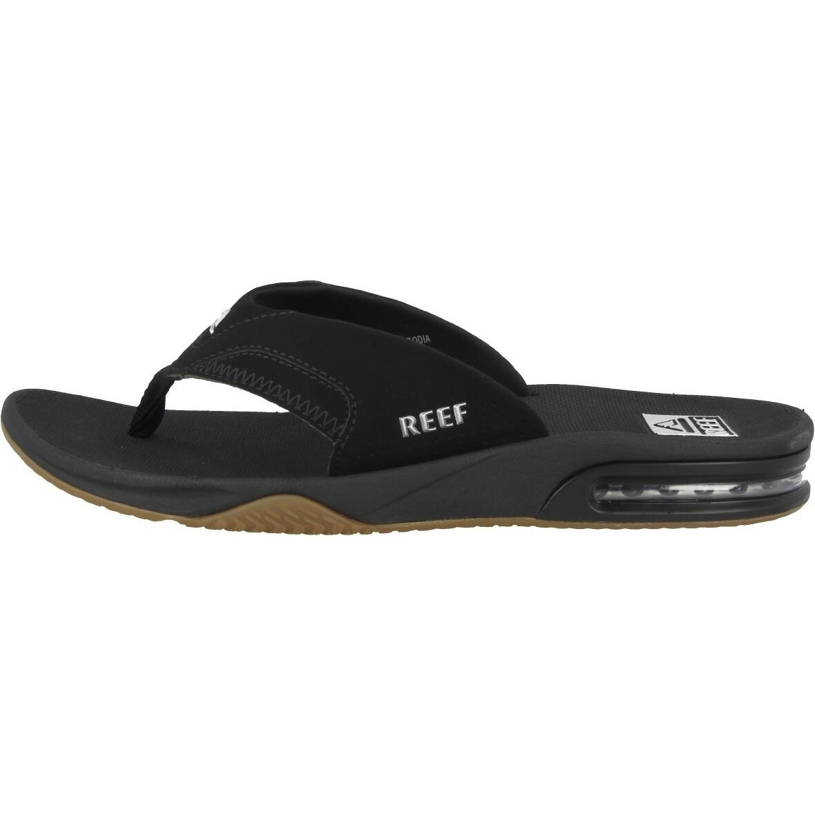 Reef, Herren, Flip-Flop, Fanning, Schwarz, Silber, (46)