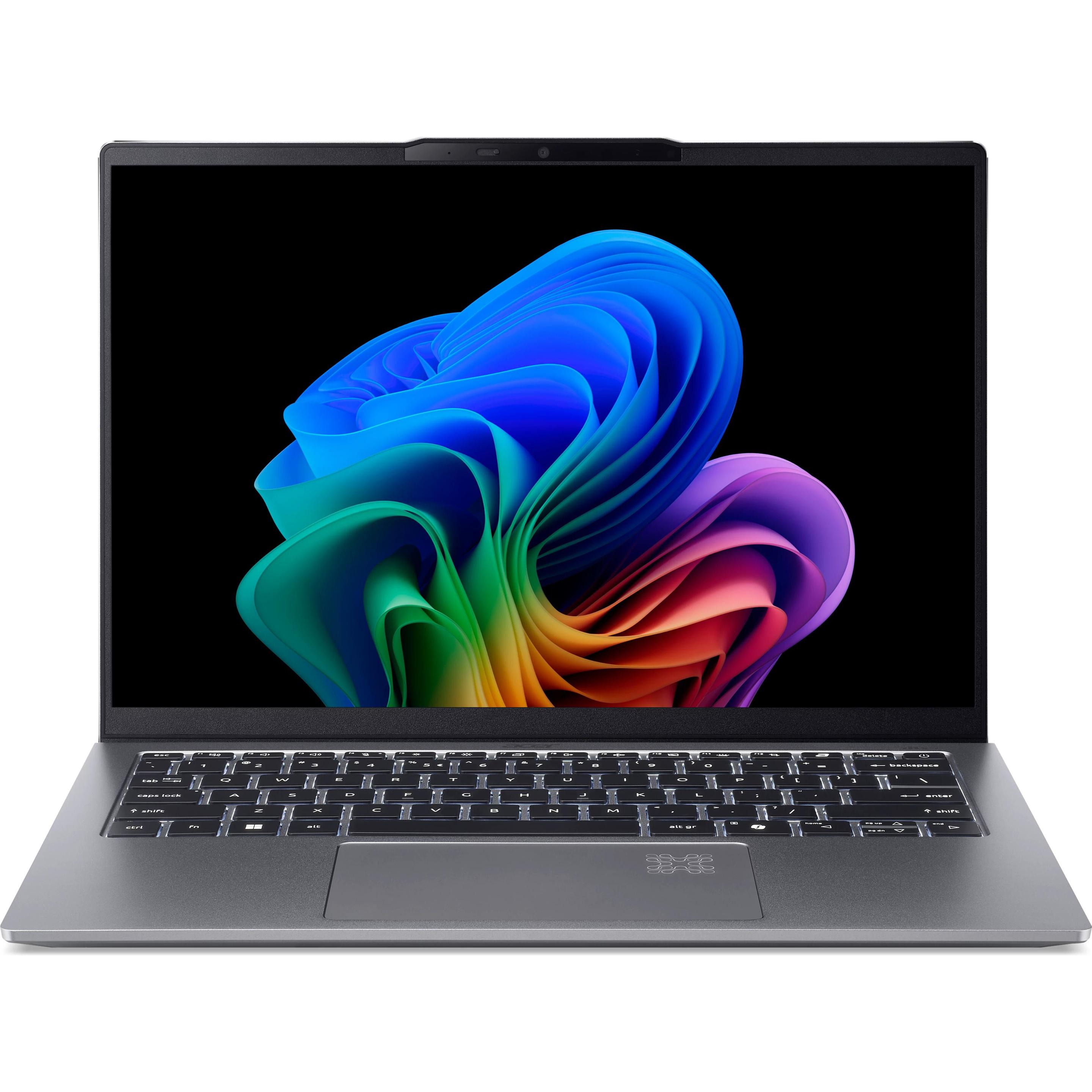 Acer Swift Go 14 AI OLED (14", 1000 GB, 32 GB, DE, AMD Ryzen AI 7 PRO 350), Notebook, Silber