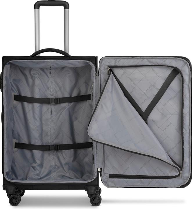 Immagine prodotto Worldpack Carrello Chicago a 4 ruote M 67 cm con piega ad espansione (65 l)