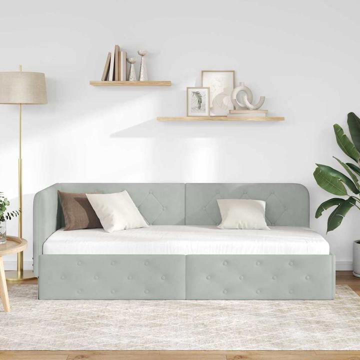 Image du produit vidaXL Eckbettgestell (80 x 200 cm)