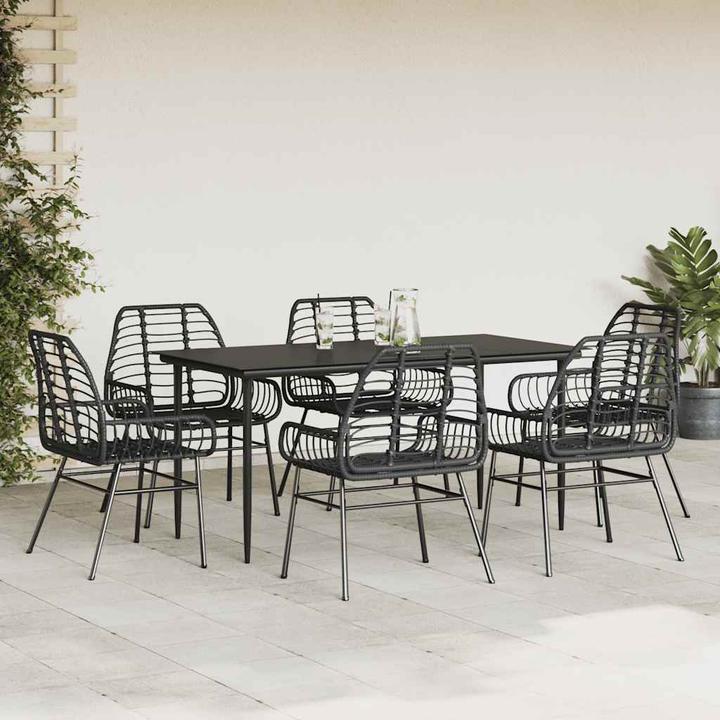 Actual product image vidaXL Garden dining set (160 cm)
