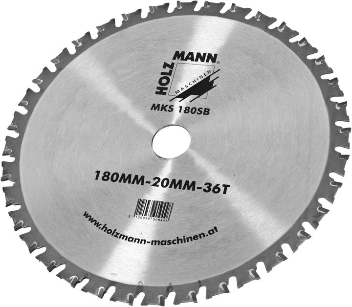 Produktbild Holzmann Ersatzsägeblatt TCT MKS180SB S