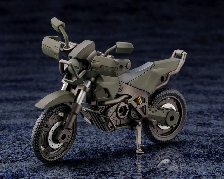 Actual product image Kotobukiya Hexa Gear Plastic Model Kit 1/24 Alternative Cross Rider Forest Color Ver. 10 cm