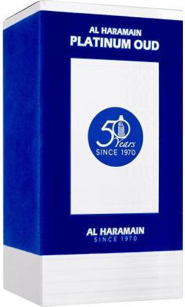Actual product image Al Haramain Platinum Oud 50 years (Spray, 100 ml)