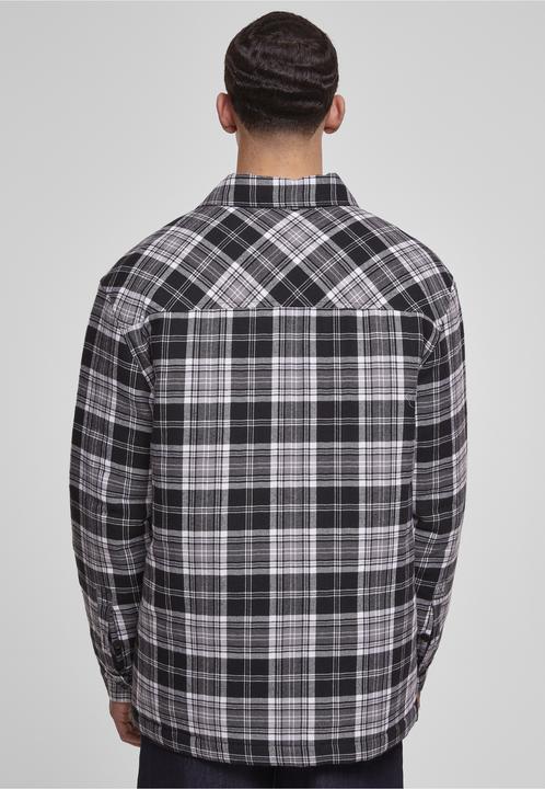 Produktbild Urban Classics Padded Checked Shirt Jacket (L)