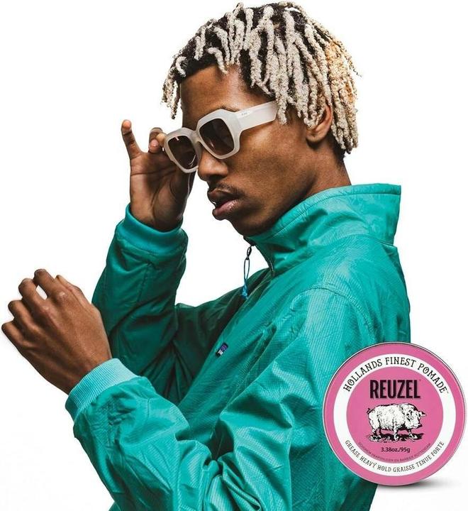 Produktbild Reuzel - Pink Heavy Hold Grease Pomade 113 ml (Haarwachs, 95 ml)