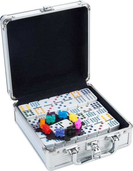 Produktbild Weible Mexican Train im Alukoffer (Deutsch, Französisch, 2 - 6 Spieler)