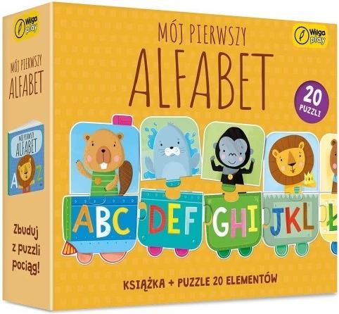 Produktbild Wilga Play Puzzle 20 El+Buch Mein Alphabet (20 Teile)