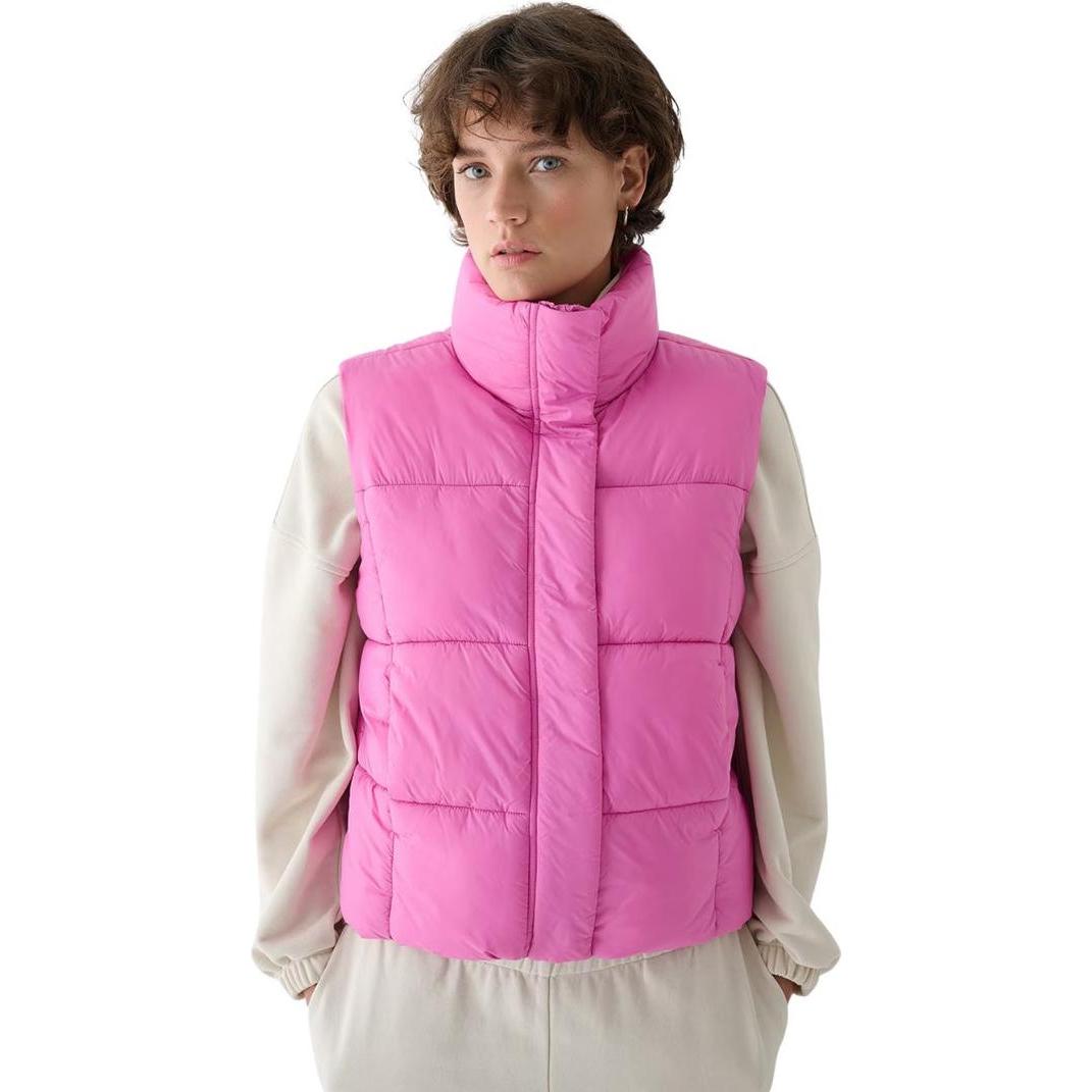 4F, Damen, Weste, Kamizelka damska F140 różowa 4FWAW24TVJAF140 54S M, Rosa, (54)