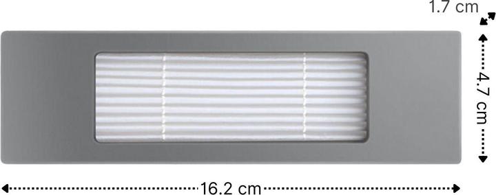 Actual product image Hermex Alternative HEPA filter for ECOVACS DEEBOT T9 T9+ N8 N8 Pro