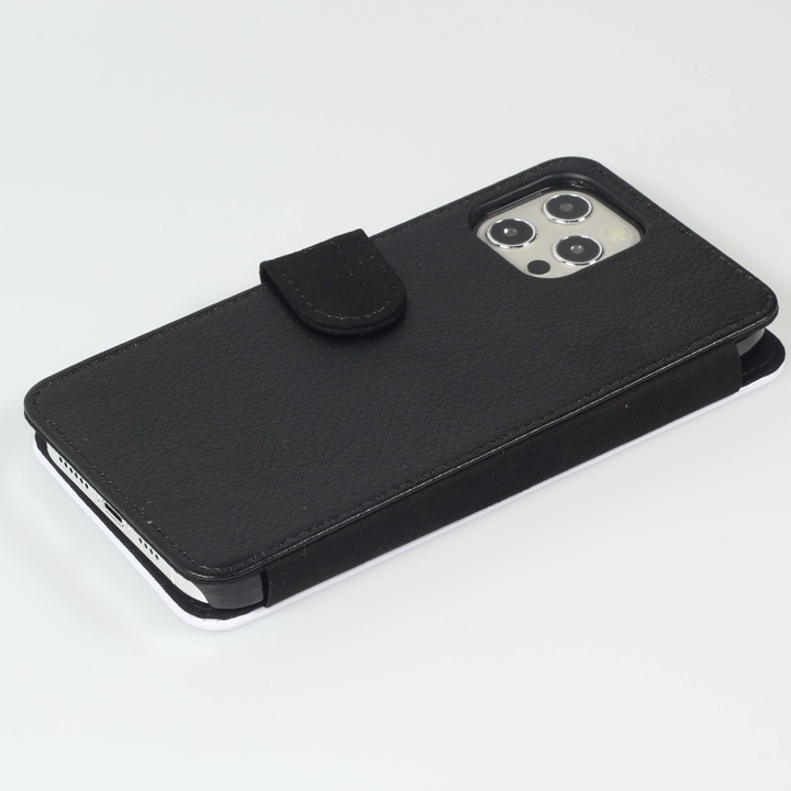 Image du produit PhoneLook Coque Wallet noir Winter 22 Snowy Road (Apple iPhone 12 Pro Max)