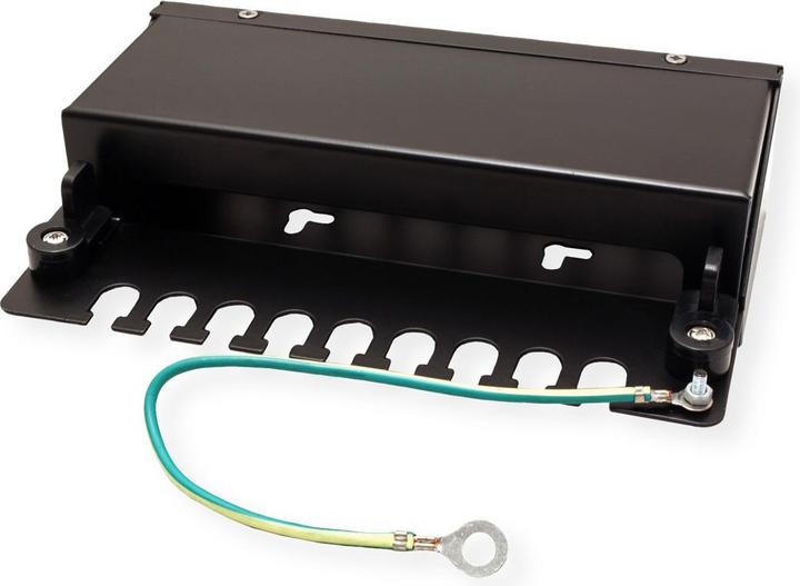 Image du produit Value Support de module Keystone, 8 ports, noir