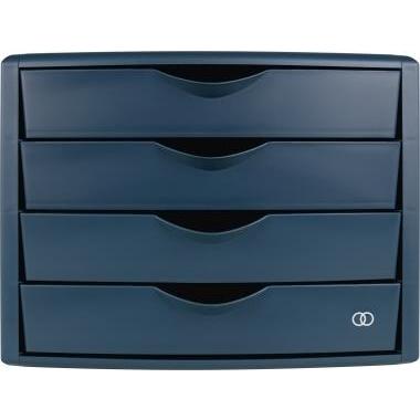 Soennecken, Dokumentenablage, Schubladenbox oeco 1615 blau (A4)