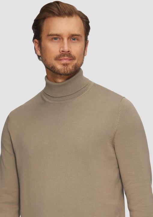 Produktbild S.Oliver Strickpullover Rollkragenpullover aus Baumwolle (XXL)