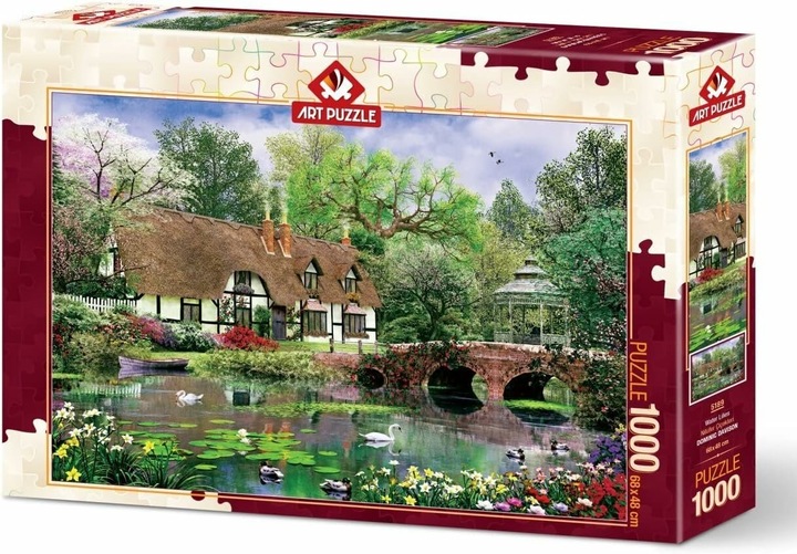 Produktbild Lamberth Puzzle 1000 pieces Lotus Flowers (1000 Teile)