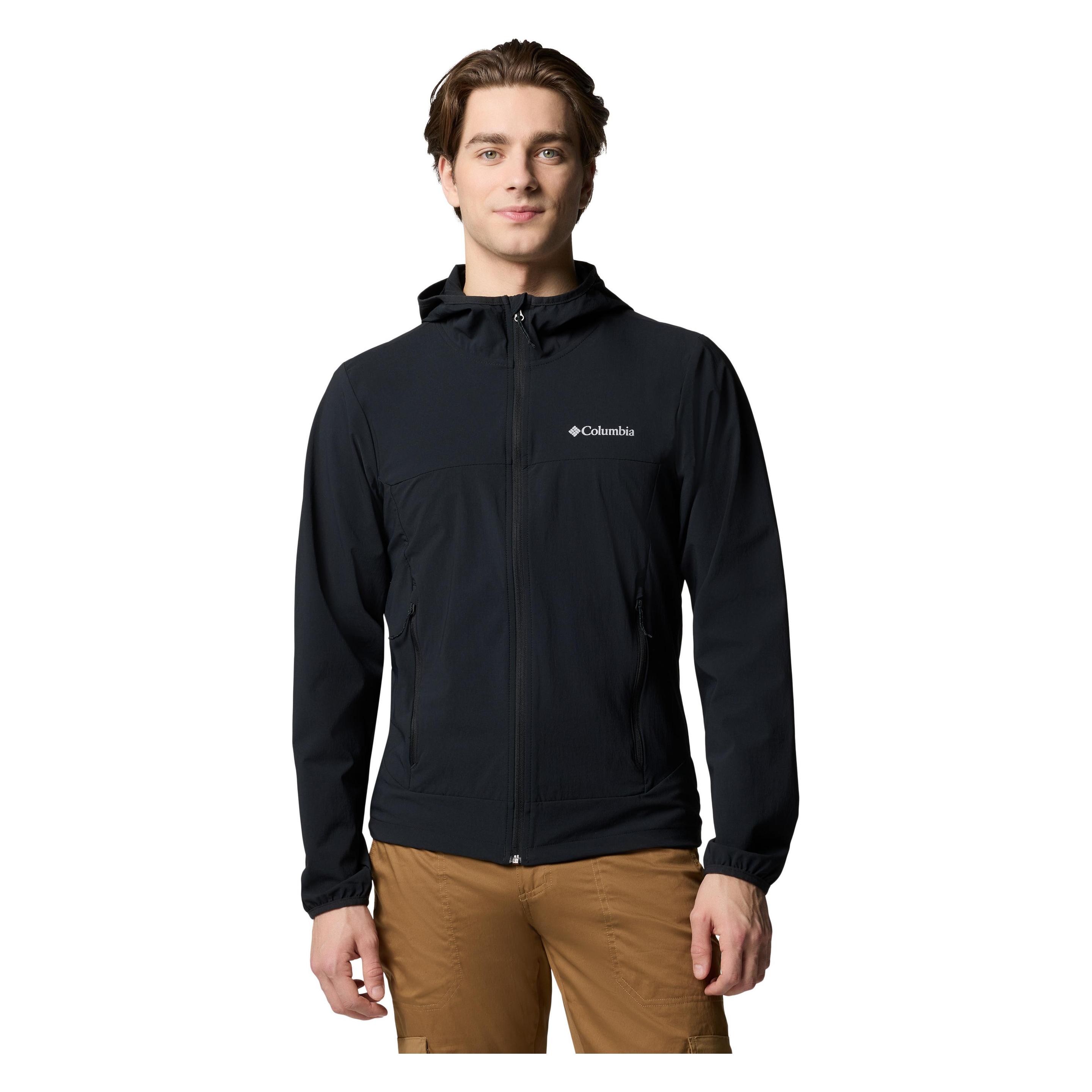 Columbia, Herren, Outdoorjacken, Heather Canyon™ Ii Hooded Jacket (Xxl), Schwarz, Xxl