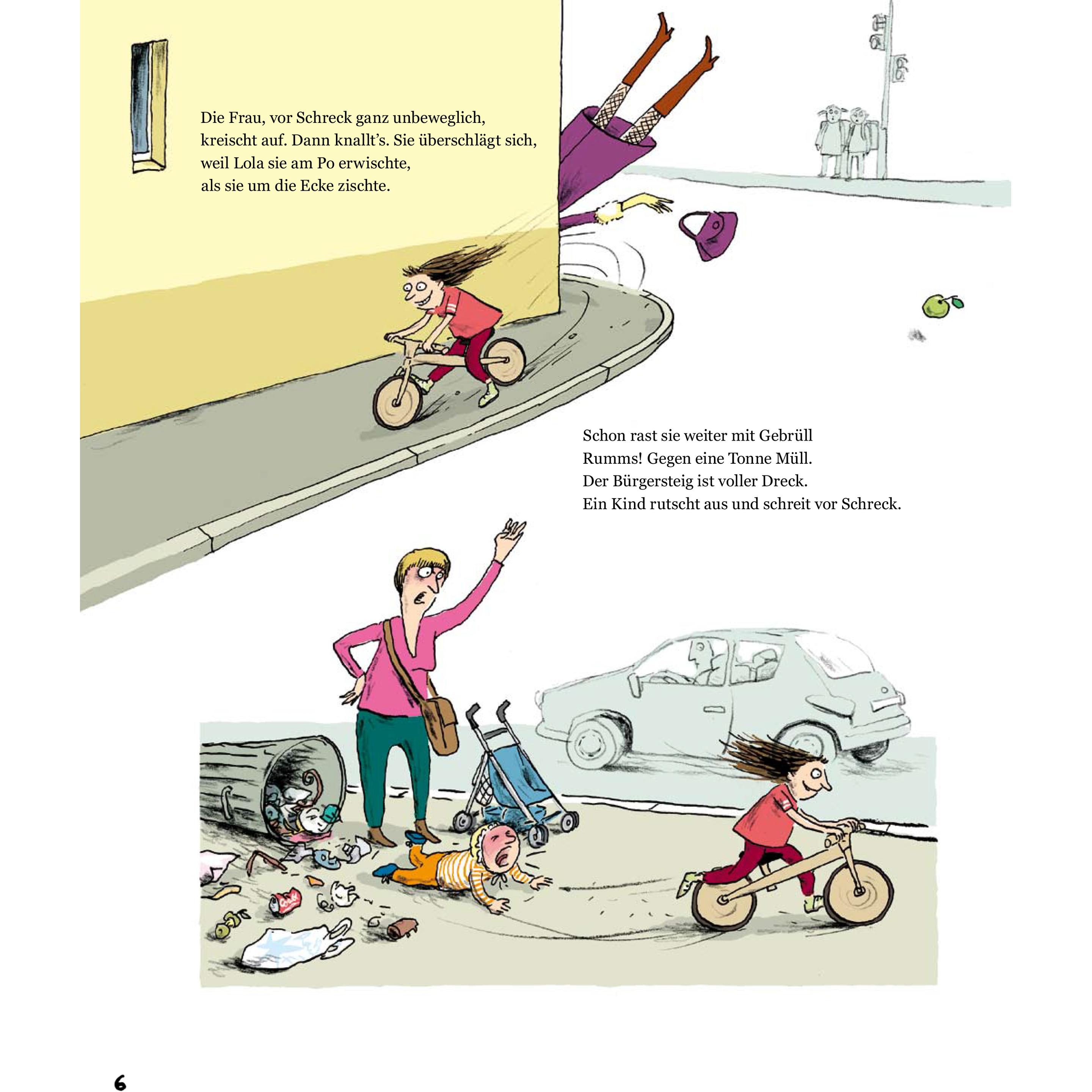 Lola rast und andere schreckliche Geschichten, Kinderbücher von Wilfried von Bredow