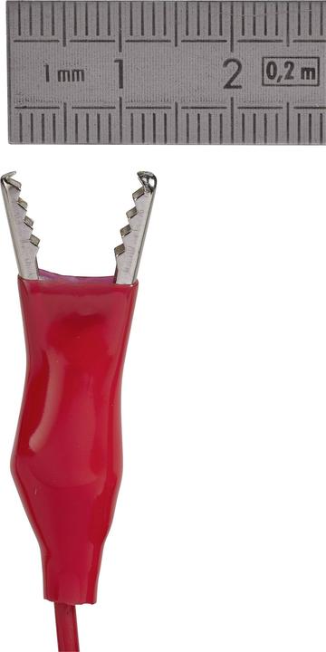 Actual product image Voltcraft Test lead set (Tapping clamp (0.28 m)