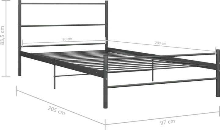 Image du produit vidaXL Bettgestell (90 x 200 cm)