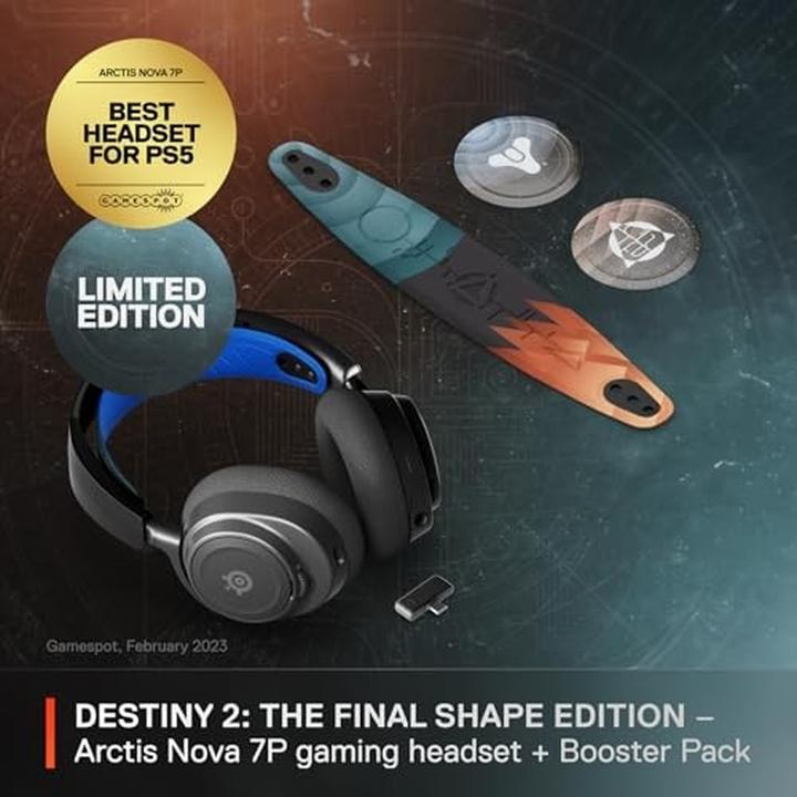Produktbild SteelSeries Arctis Nova 7P Wireless Gaming Headset - Destiny 2 The Final Shape Edition mit In-Game Items (Kabellos)