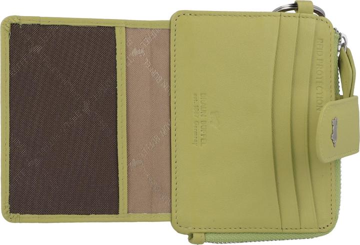 Actual product image Braun Büffel Joy credit card holder RFID protection leather 11 cm