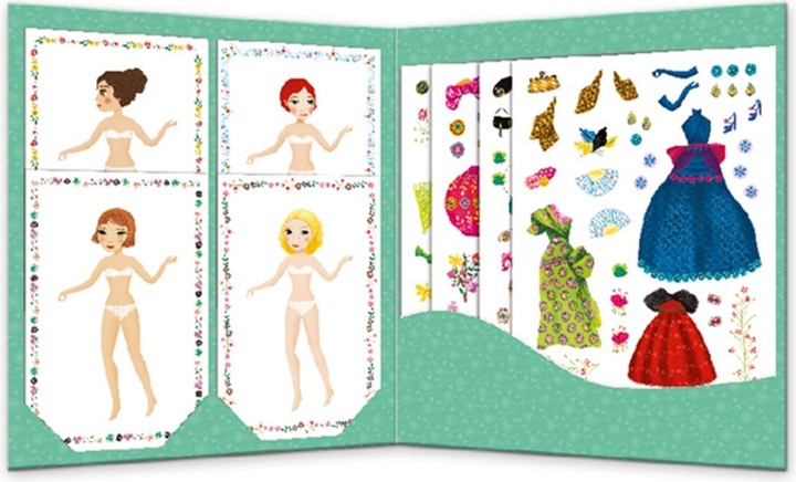 Produktbild Djeco Sticker & Puppen Topmodel