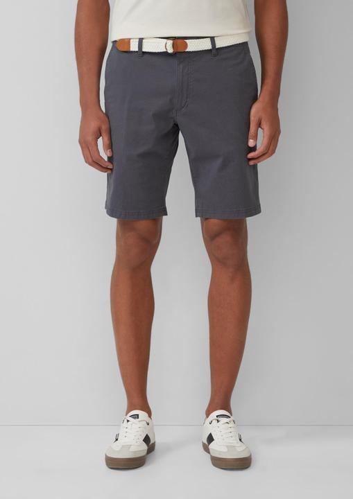 Image du produit s.Oliver Bermuda Phoenix: Baumwoll-Shorts mit Flechtgürtel (33)