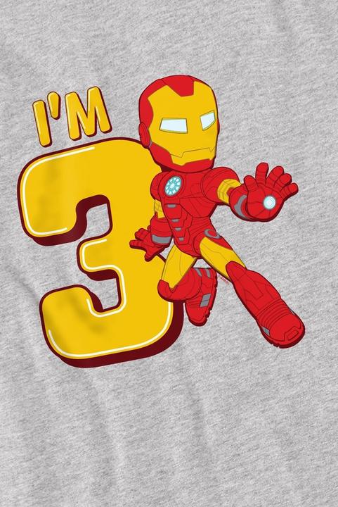 Produktbild Iron Man TShirt 3 Geburtstag (140)
