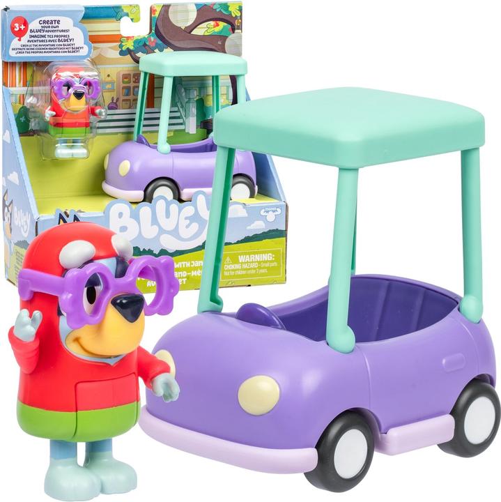 Produktbild Bluey - Basic Vehicle - Granny Vehicle with Janet