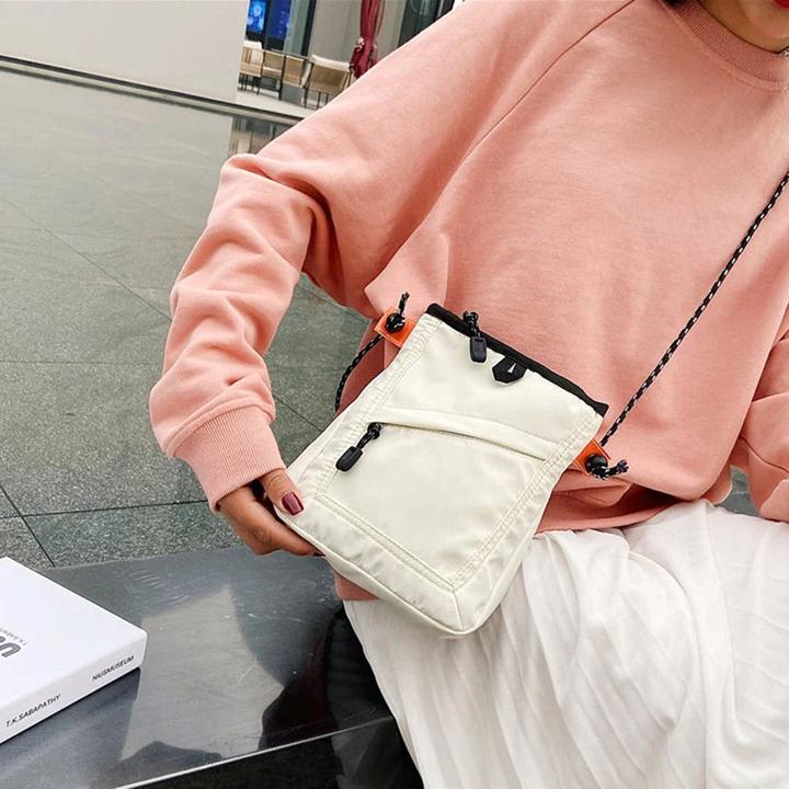 Produktbild Only-Bags.Store Wasserdichte Mini-Messenger-Tasche Quadratische Tasche Handy-Tasche Handy-Handtasche Umhängetasche