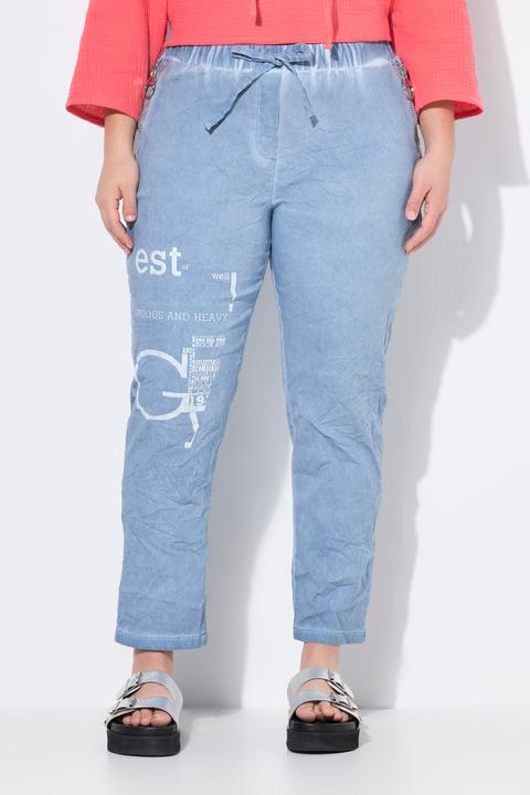 Produktbild Angel of Style Hose, Joggpants, Crinkle, Zipptaschen (42)