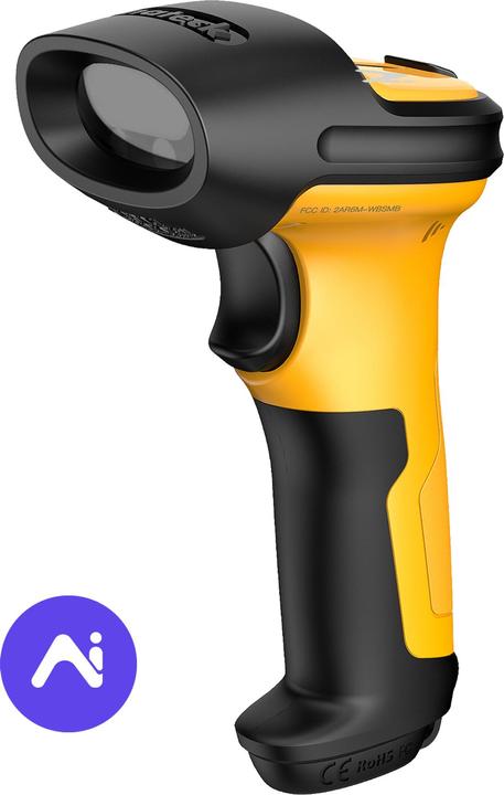 Inateck Barcodescanner P6-AI yellow (BCST-P6-AI yellow) (Codes à barres 1D)