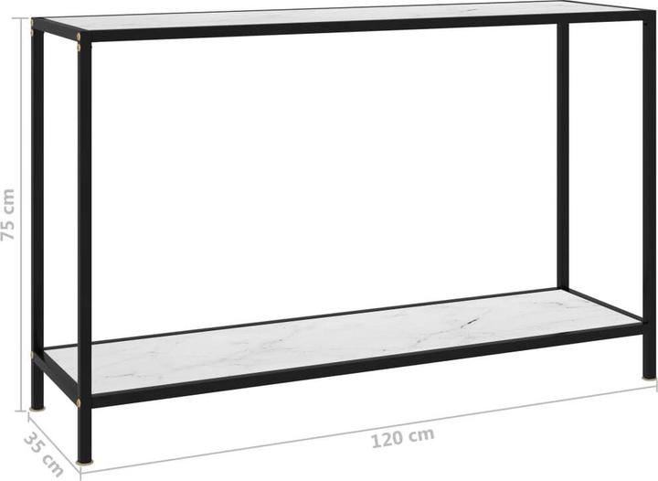 Image du produit vidaXL Konsolentisch (35 x 120 x 75 cm)