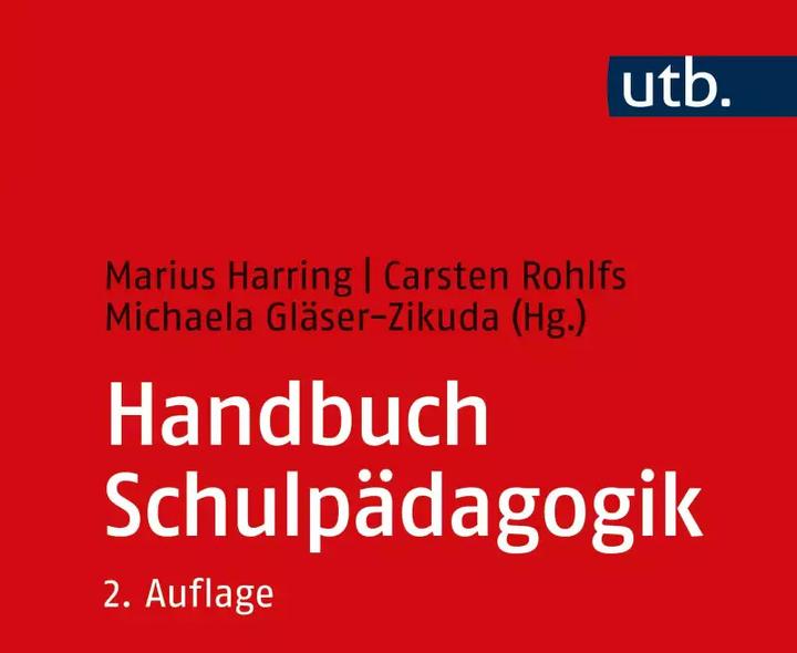 Actual product image Handbuch Schulpädagogik (German, Michaela Gläser-Zikuda, Carsten Rohlfs, Marius Harring, 2022)