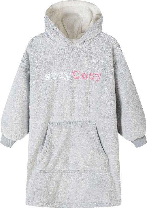 Produktbild Minoti Cuddle Kapuzenpullover Mädchen Fleece Übergross (98)