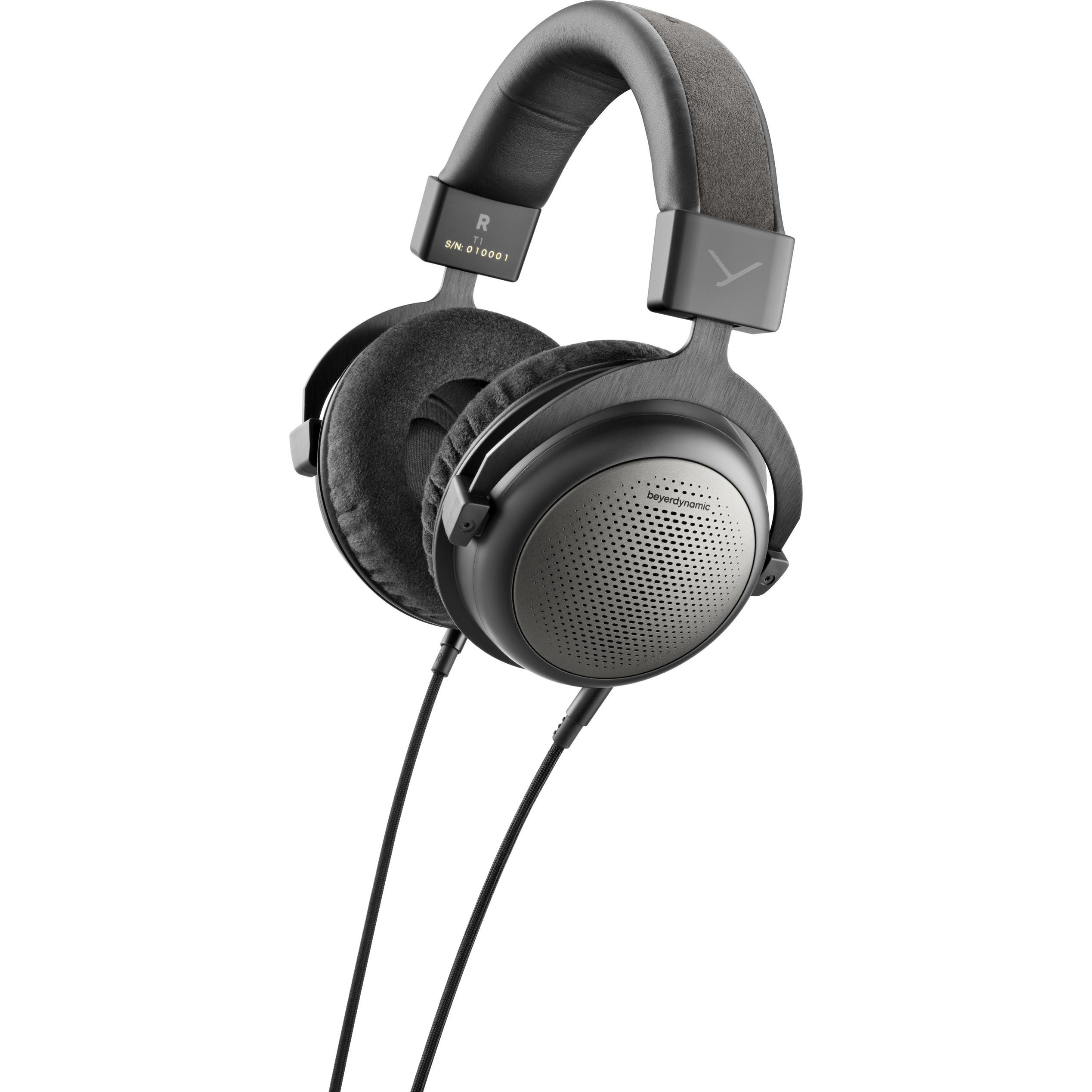 Beyerdynamic T1 (Cablato), Cuffie, Grigio, Nero
