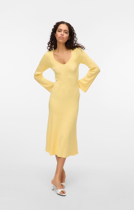 Produktbild Vero Moda VMJANIS Langes Kleid Strickkleid (L)
