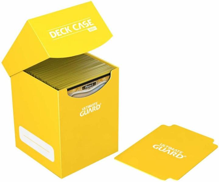 Produktbild Ultimate Guard UGD010304 - Kartenbox - für 100+ Karten, Standardgrösse, gelb