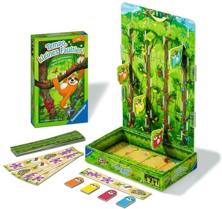 Produktbild Ravensburger Tempo, kleines Faultier! (Deutsch, Französisch, Italienisch, 2 - 4 Spieler)