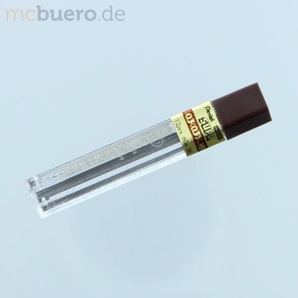 Image du produit Pentel Mines de rechange 0.3mm (Mine de gel, Noir, 0.30 mm)
