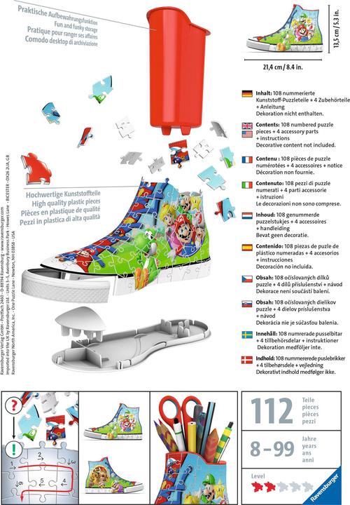 Produktbild Thinkfun 3D - Sneaker Super Mario (108 Teile)