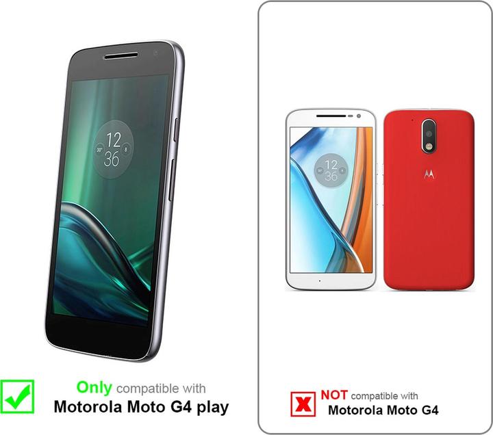 Produktbild Cadorabo Book Classy Style Cover (Motorola Moto G4 Play)