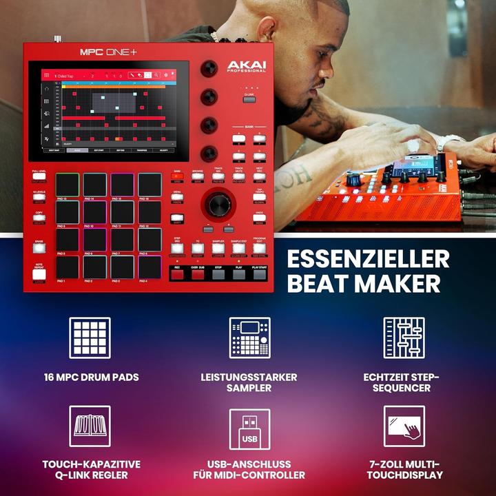 Produktbild Akai Professional MPC One+ (Sampler)