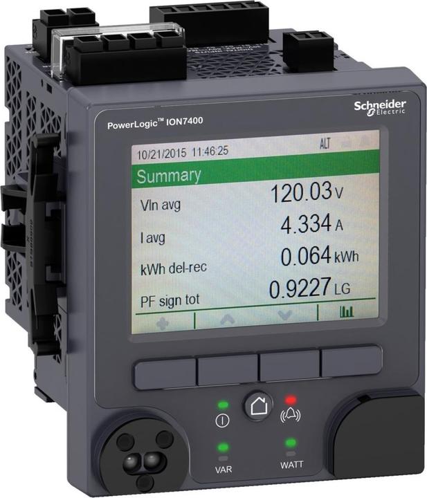 Produktbild Schneider Electric SE METSEION7410 Netzanalysator PowerLogic ION7410, DC, FronteinbaugerÃ¤t 96 x 96