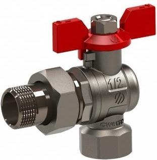 Sena Ball Valve with Disruptive Connection Angle 3/4"