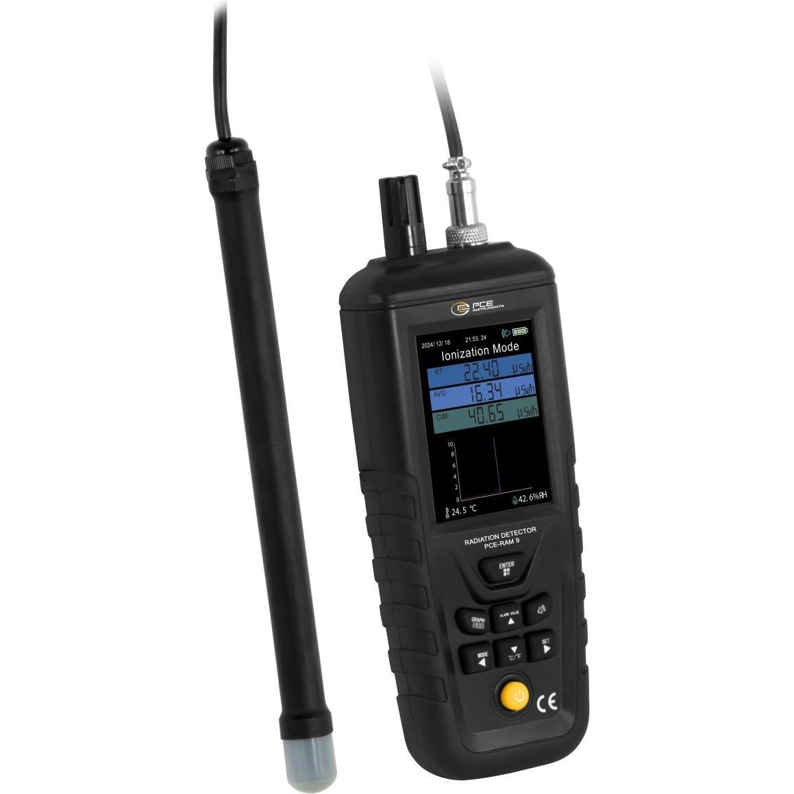 PCE Instruments Geiger-Müller-Zählrohr (PCE-RAM 9)