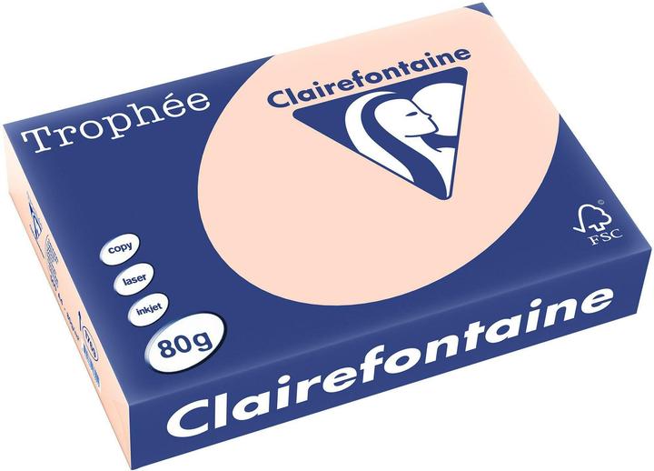 Produktbild Clairefontaine Universalpapier Trophée farbig (A4, 500 Blätter, 80 g/m²)